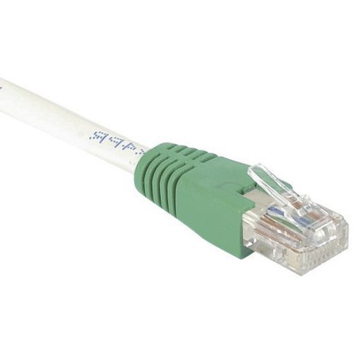 Cordon Rj45 Croisé Catégorie 6 S/ftp Gris - 15 M