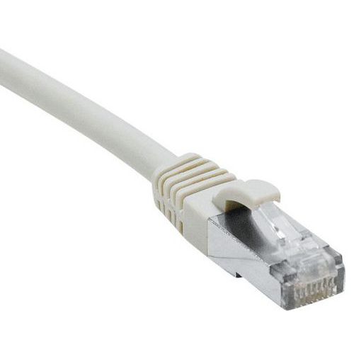 Cordon Rj45 Catégorie 6 S/ftp Lsoh Snagless Gris - 15 M