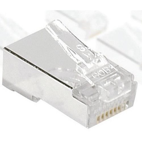 Connecteur 8p8c Rj45 Cat6 Utp Pour Monobrin