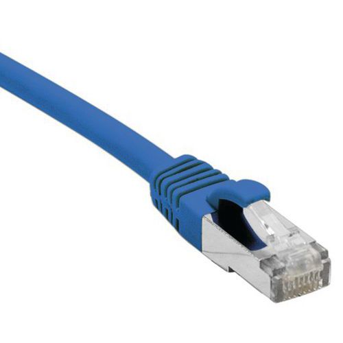 Cordon Rj45 Catégorie 6a S/ftp Lsoh Snagless Bleu - 015 M