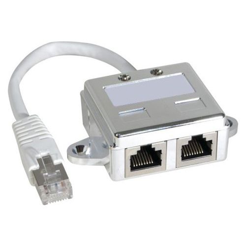 Doubleur de ports RJ45 Ethernet non blindé