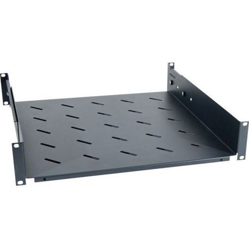 Etagère fixe universelle pour baie prof 750 / 900 mm noir Etagère fixe universelle pour baie prof 750 / 900 mm noir