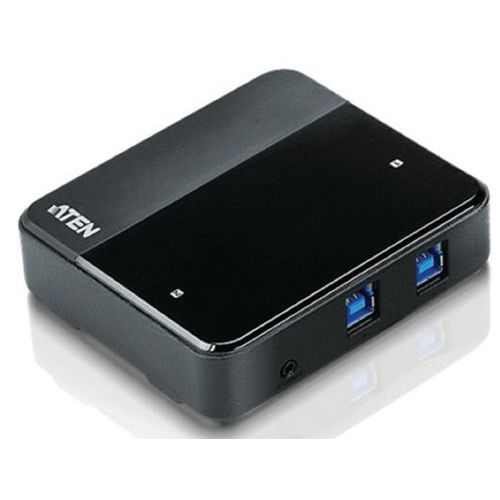 Hub Aten Us234 4 Ports Usb 3.1 Gen1 Partagés Sur 2 Pc/mac