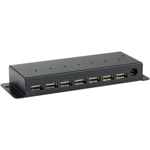 Hub industriel 7 ports USB 2.0 metallique Hub industriel 7 ports USB 2.0 metallique