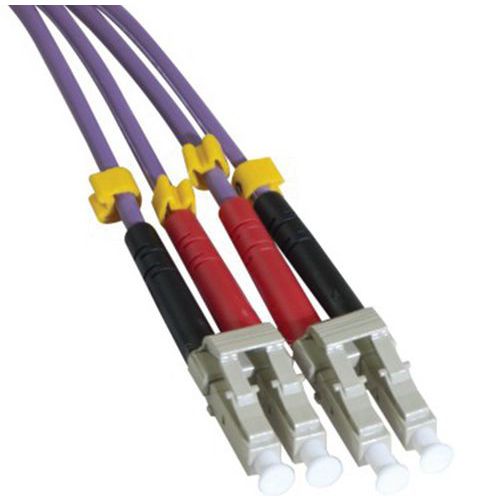 Jarretière duplex multi OM3 50/125 LC-UPC/LC-UPC violet 10 m Jarretière duplex multi OM3 50/125 LC-UPC/LC-UPC violet 10 m