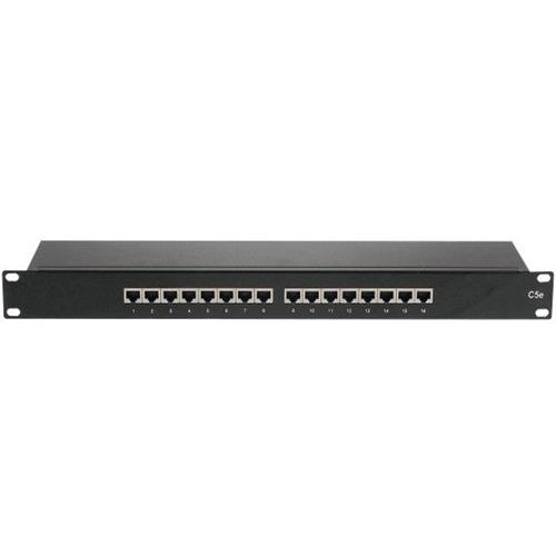 Panneau 19 1u 16 Ports Cat5e Stp