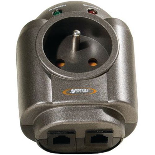 Prise S1 Lan Parafoudre Et Surtension Rj45 1 Prise