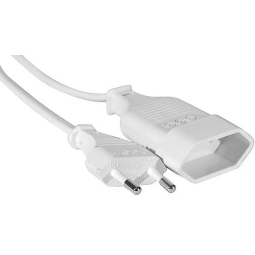 Rallonge secteur bipolaire blanche - 1,8 m Rallonge secteur bipolaire blanche - 1,8 m
