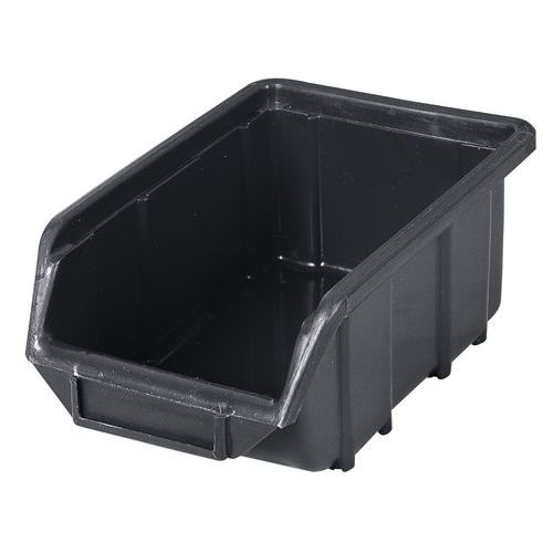 Lot de 40 - Boîte En Plastique Ecobox Petite 75 X 11 X 165 Cm Noire
