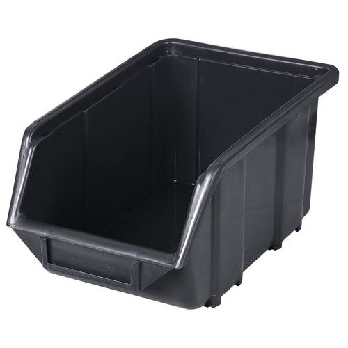 Lot de 10 - Boîte En Plastique Ecobox Moyen 125 X 155 X 24 Cm Verte