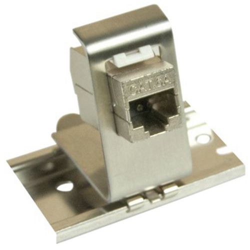 Support 1 Port Keystone Pour Rail Din