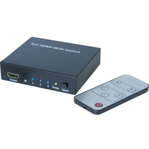Switch hdmi 3:1 et telecommande Switch hdmi 3:1 et telecommande