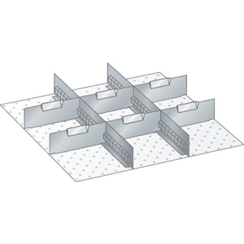 Kit matériel subdivision 27x27E (LxPxH) 459x459x250mm-lista Kit matériel subdivision 27x27E (LxPxH) 459x459x250mm-lista