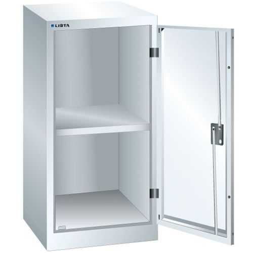 Armoire Blanc Pur 500x400x1000 Avec 1 Rayons Amo.