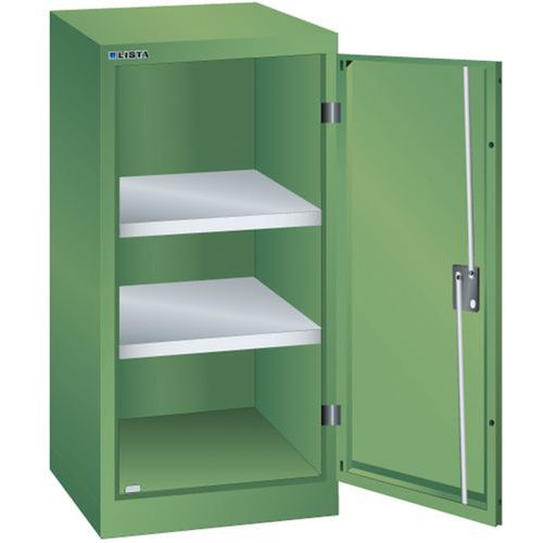Armoire Vert 500x400x1000 Avec 2 Rayons Amo. _ 62.152.030