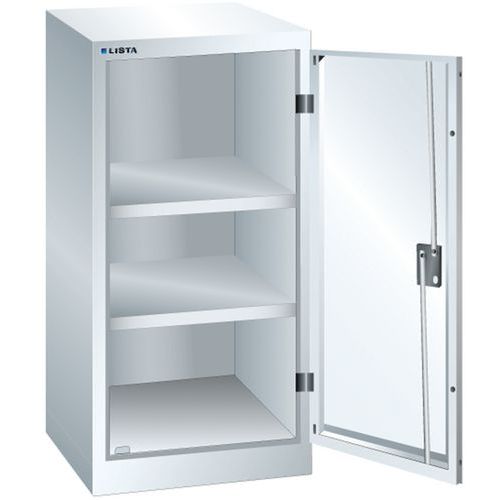 Armoire Blanc Pur 500x500x1000 Avec 2 Rayons Amo.