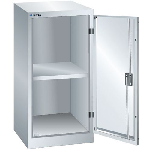 Armoire Gris Clair 500x580x1000 Avec 1 Rayons Amo.