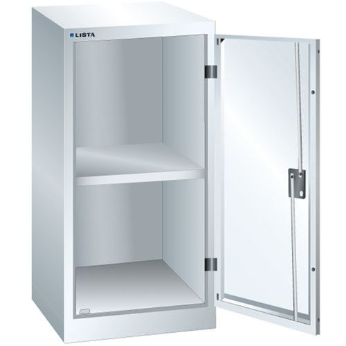 Armoire Blanc Pur 500x580x1000 Avec 2 Rayons Amo.