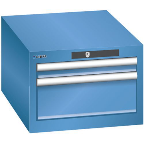 Armoire Bleu Cap. 411x572x283 Avec 2 Tir. 75kg _ 78.400.040