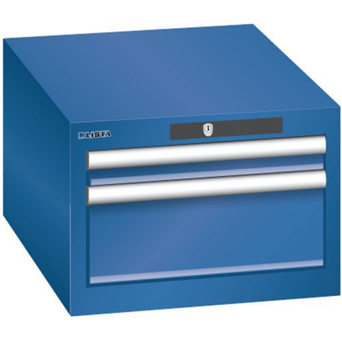 Armoire Bleu Gent. 411x572x283 Avec 2 Tir. 75kg _ 78.400.090