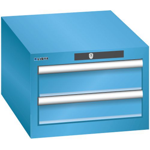 Armoire Bleu Clair 411x572x283 Avec 2 Tir. 75kg _ 78.402.010