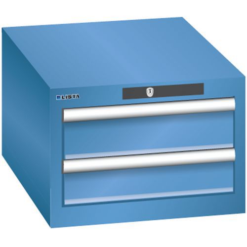 Armoire Bleu Cap. 411x572x283 Avec 2 Tir. 75kg _ 78.402.040