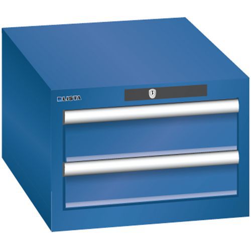 Armoire Bleu Gent. 411x572x283 Avec 2 Tir. 75kg _ 78.402.090