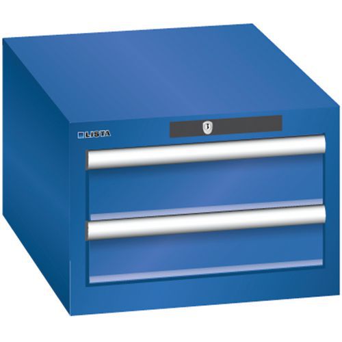 Armoire Bleu Sécu. 411x572x283 Avec 2 Tir. 75kg _ 78.402.100