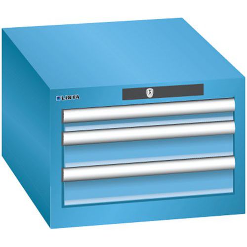 Armoire Bleu Clair 411x572x283 Avec 3 Tir. 75kg _ 78.404.010