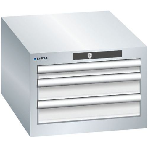 Armoire Gris Clair 411x572x283 Avec 3 Tir. 75kg _ 78.404.020