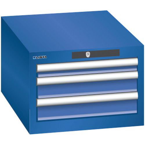 Armoire Bleu Sécu. 411x572x283 Avec 3 Tir. 75kg _ 78.404.100