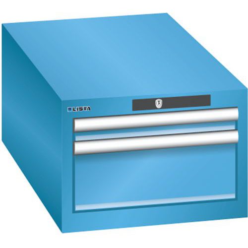 Armoire Bleu Clair 411x725x283 Avec 2 Tir. 75kg _ 78.431.010