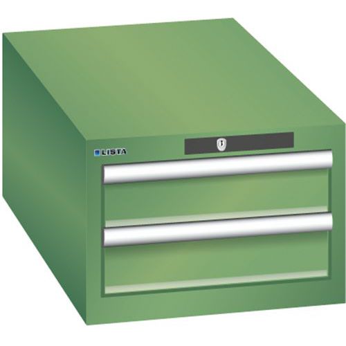 Armoire Vert 411x725x283 Avec 2 Tir. 75kg _ 78.433.030