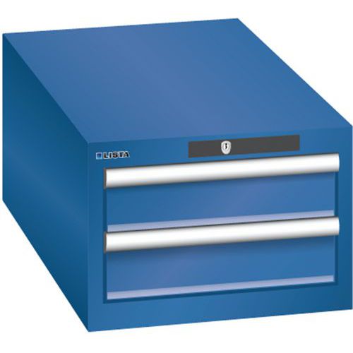 Armoire Bleu Gent. 411x725x283 Avec 2 Tir. 75kg _ 78.433.090