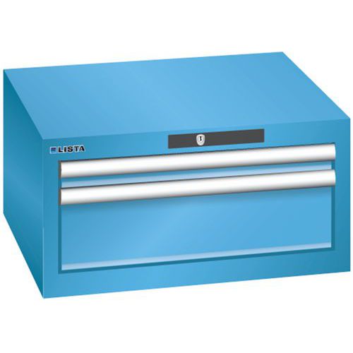 Armoire Bleu Clair 564x572x283 Avec 2 Tir. 75kg _ 78.461.010