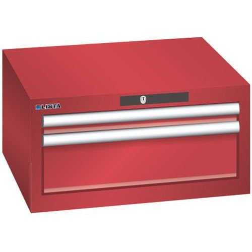 Armoire Rouge 564x572x283 Avec 2 Tir. 75kg _ 78.461.070