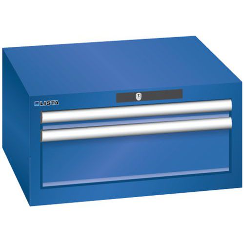 Armoire Bleu Sécu. 564x572x283 Avec 2 Tir. 75kg _ 78.461.100