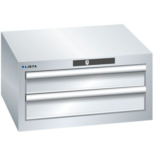 Armoire Gris Clair 564x572x283 Avec 2 Tir. 75kg _ 78.463.020