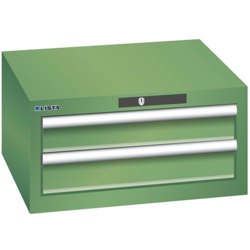 Armoire Vert 564x572x283 Avec 2 Tir. 75kg _ 78.463.030