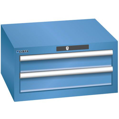 Armoire Bleu Cap. 564x572x283 Avec 2 Tir. 75kg _ 78.463.040