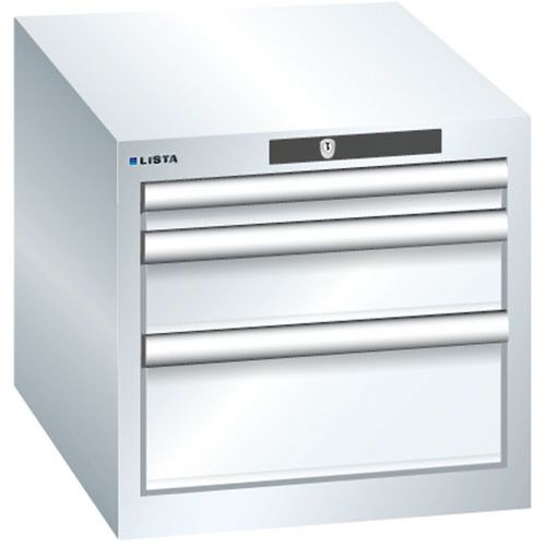 Armoire Blanc Pur 411x572x383 Avec 3 Tir. 75kg _ 78.406.110