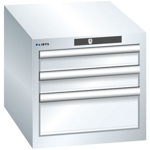 Armoire Blanc Pur 411x572x383 Avec 3 Tir. 75kg _ 78.408.110