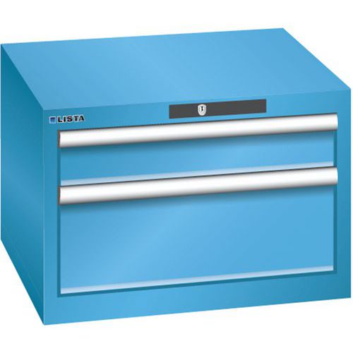 Armoire Bleu Clair 564x572x383 Avec 2 Tir. 75kg _ 78.467.010