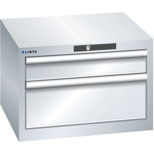 Armoire Gris Clair 564x572x383 Avec 2 Tir. 75kg _ 78.467.020