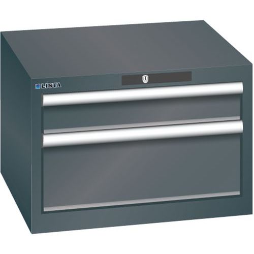 Armoire Noir 564x572x383 Avec 2 Tir. 75kg _ 78.467.060