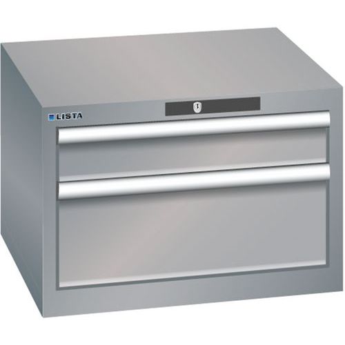 Armoire Gris Pigeon 564x572x383 Avec 2 Tir. 75kg