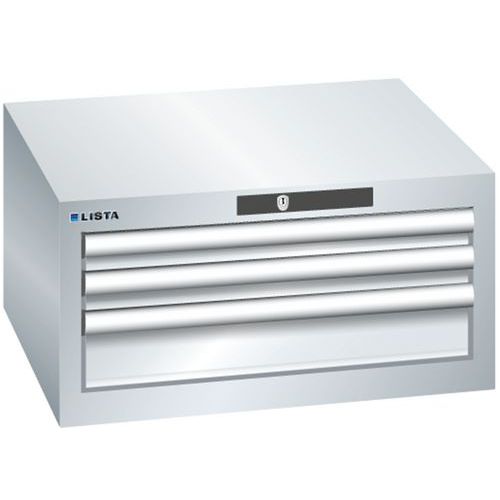 Armoire Gris Clair 564x572x283 Avec 3 Tir. 75kg _ 78.465.020