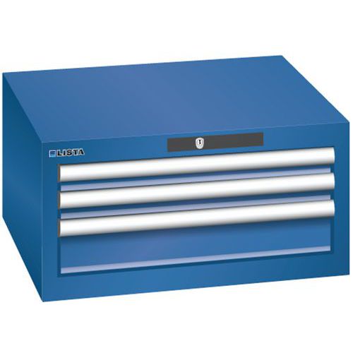 Armoire Bleu Gent. 564x572x283 Avec 3 Tir. 75kg _ 78.465.090