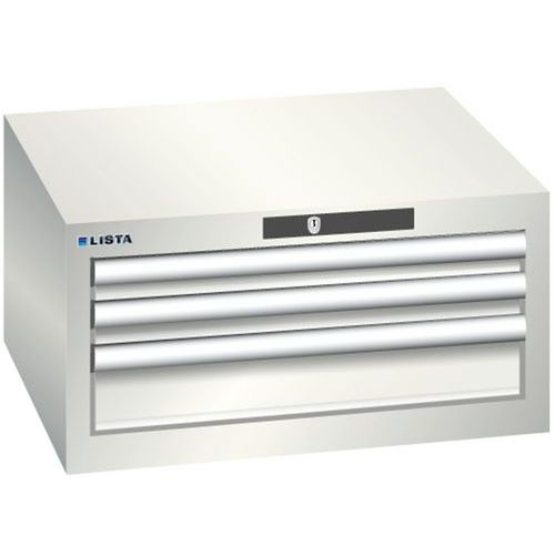 Armoire Blanc Gris 564x572x283 Avec 3 Tir. 75kg _ 78.465.180