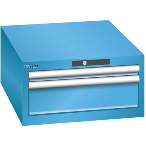 Armoire Bleu Clair 564x725x283 Avec 2 Tir. 75kg _ 78.497.010